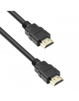 Кабел, DeTech, HDMI - HDMI M/М, 3m, Без ферит, Черен - 18307