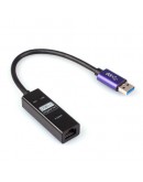 Външна Лан Карта USB 3.0 към RJ45 1000Mb 15см, No brand - 19005