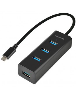 AXAGON HUE-S2C 4x USB3.0 Charging Hub, MicroUSB