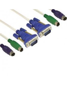 VCom Комплект кабели KVM switch set - CK501A-1.5m