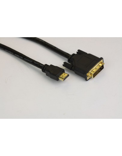 VCom кабел DVI 24+1 Dual Link M / HDMI M - CG481G-2m