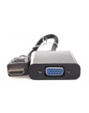 VCom Адаптер Adapter HDMI M to VGA F - CG591-B-0.15m