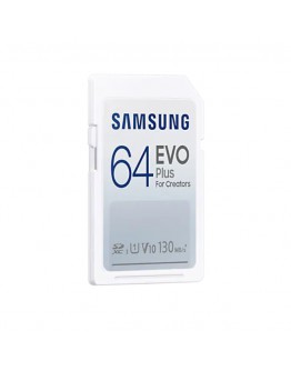 Samsung 64GB SD Card EVO Plus with Adapter, Class1