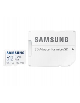 Samsung 512GB micro SD Card EVO Plus with Adapter,