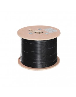 Оптичен кабел DeTech, FTTH, 1 влакно, Outdoor, 2000м, Черен - 18412
