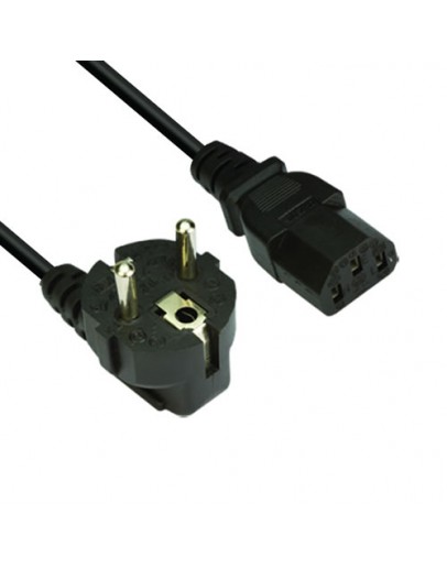 VCom захранващ кабел Power Cord Computer schuko 220V 1.8m - CE021-1.8m-0.75mm