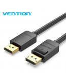 Vention Кабел Cable - Display Port v1.2 DP M / M Black 4K 1.5M - HACBG