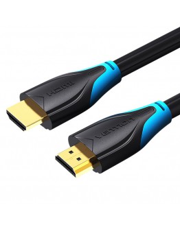 Vention Кабел HDMI v2.0 M / M 4K/60Hz Gold - 1.5M Black - AACBG