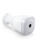 Смарт охранителна камера No brand PST-F30A-3MP, 3.0Mp, Fisheye, За фасунга E27, Wi-Fi, Tuya Smart, Бял - 91030