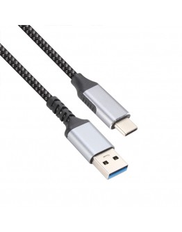 VCom Кабел USB 3.2 Gen2 Тype-C / USB AM, 10Gbps, Black - CU401M-1m