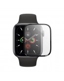 Стъклен протектор DeTech, за Apple Watch, 49mm, 3D Full glue, 0.3mm, Черен - 52718