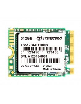 Transcend 512GB, M.2 2230, PCIe Gen3x4, NVMe, 3D T