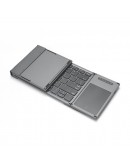 Клавиатура No brand B066T, Тъчпад, Сгъваема, Bluetooth, Черен - 6174