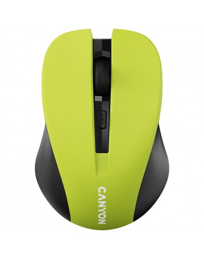 CANYON MW-1, Yellow 2.4GHz wireless optical mouse