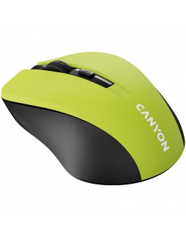 CANYON MW-1, Yellow 2.4GHz wireless optical mouse