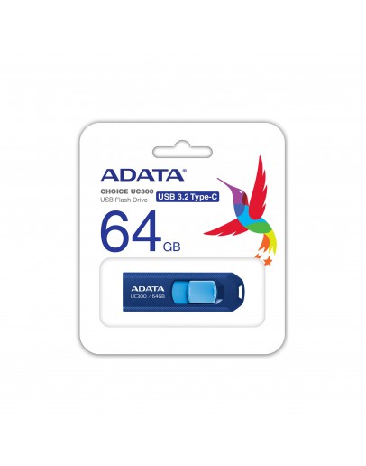 64GB TYPE-C UC300 ADATA BLUE