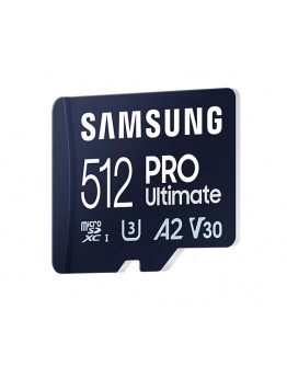 Samsung 512GB micro SD Card PRO Ultimate with Adap