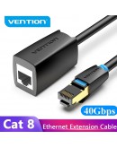 Vention удължителен кабел Cat.8 SSTP Extension Patch Cable 2M Black 40Gbps - IKHBH