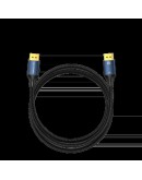 Vention кабел Display Port 1.4 DP M / M 8K 2m - Cotton Braided, Blue Aluminum Alloy - HCELH