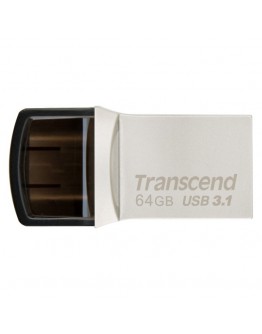 Transcend 64GB JETFLASH 890S, USB 3.1 Type C, Silv