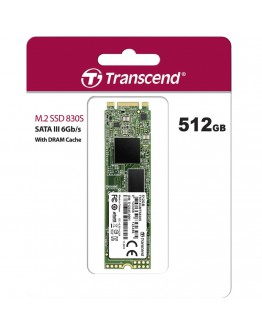 Transcend 512GB, M.2 2280 SSD, SATA3 B+M Key, TLC