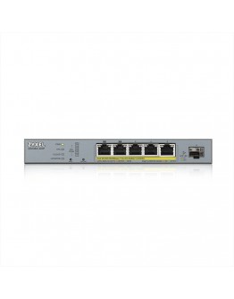 ZyXEL GS1350-6HP, 6 Port managed CCTV PoE switch, 