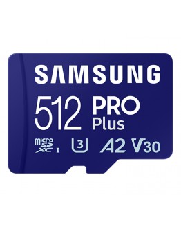 Samsung 512GB micro SD Card PRO Plus with USB Read