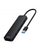 USB хъб Baseus UltraJoy, 4 Порта, USB към 4xUSB 3.0, 0.15m, Черен - 12073