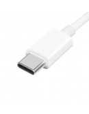 Makki преходник Adapter Type-C M to 3.5mm audio jack 4P F, White - MAKKI-CBL-C-AUDIO-WH