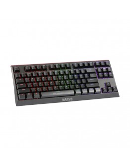 Marvo механична геймърска клавиатура Gaming Mechanical keyboard KG953G - Blue switches, 87 keys TKL, RGB