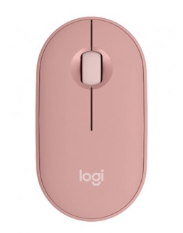 Logitech Pebble Mouse 2 M350s - TONAL ROSE - BT - 