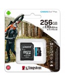 Kingston 256GB microSDXC Canvas Go Plus 170R A2
