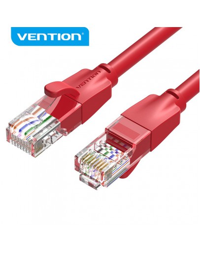 Vention Кабел LAN UTP Cat.6 Patch Cable - 2M Red - IBERH