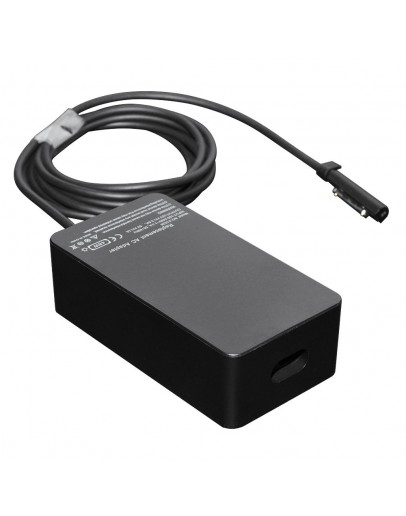 Makki зарядно за лаптоп заместител Laptop Adapter Microsoft Surface - 12V 3.6A 48W + USB 5V/1A - MAKKI-NA-MS-52