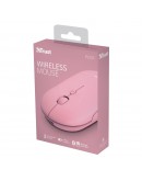 TRUST Puck Wireless & BT Rechargeable Mouse Pink