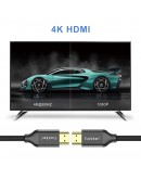 Кабел Earldom ET-W26 HDMI - HDMI, 2м., 4К, С оплетка, Черен - 18384