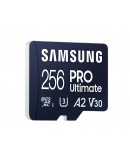 Samsung 256GB micro SD Card PRO Ultimate with Adap