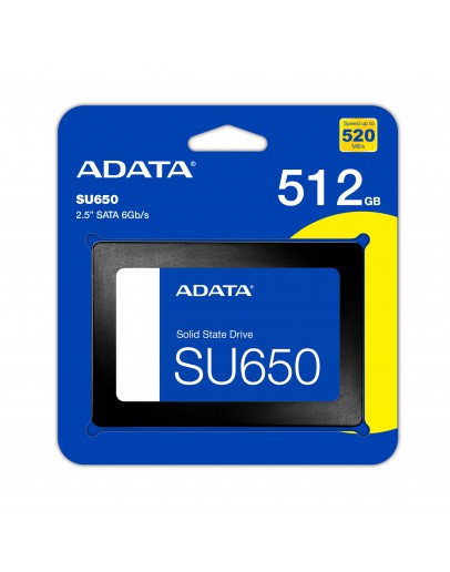 ADATA SSD SU650 512GB 3D NAND