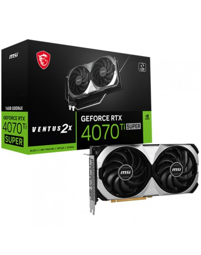 MSI Video Card Nvidia RTX 4070 Ti SUPER 16G