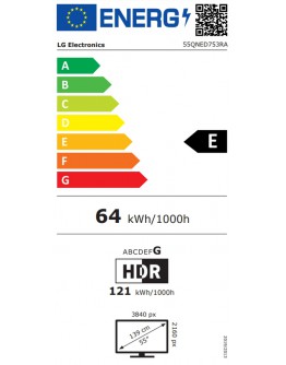 LG 55QNED753RA, 55 4K QNED (Quantum Dot NanoCell),