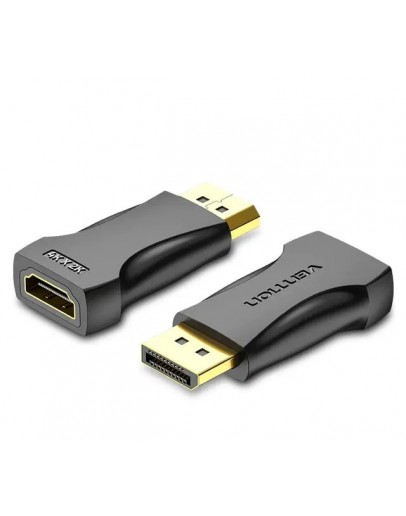 Vention адаптер Adapter DisplayPort M / HDMI F - 4K, Black - HBPB0