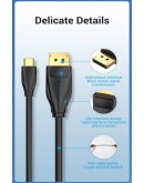 Vention кабел Cable Type-C to DisplayPort - 1.5m 8K Black - CGYBG