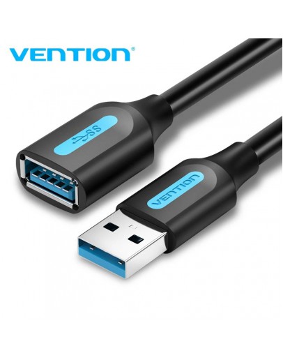 Vention Кабел USB 3.0  Extension AM / AF - 2.0M Black - CBHBH