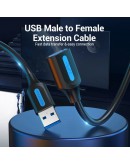 Vention Кабел USB 3.0  Extension AM / AF - 2.0M Black - CBHBH