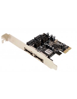 Платка eSATA и SATA PCIe Adapter Card No brand -17476