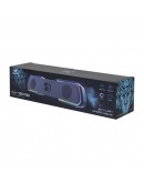 Тонколони Aula N-169B, 2x3W, USB, RGB, Черен - 22187