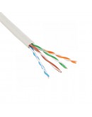 Кабел No brand Network UTP /LAN, CAT 5 E, Сив, С медно жило, 300m - 18402