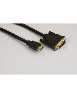 VCom Кабел DVI 24+1 Dual Link M / HDMI M - CG481G-5m