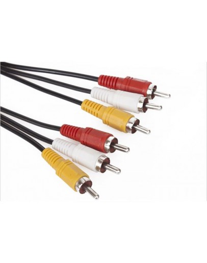 VCom кабел RCA 3x M / RCA 3x M - CV033-1.8m