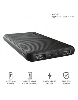 TRUST Primo Fast Ultra-thin Powerbank 10000 mAh